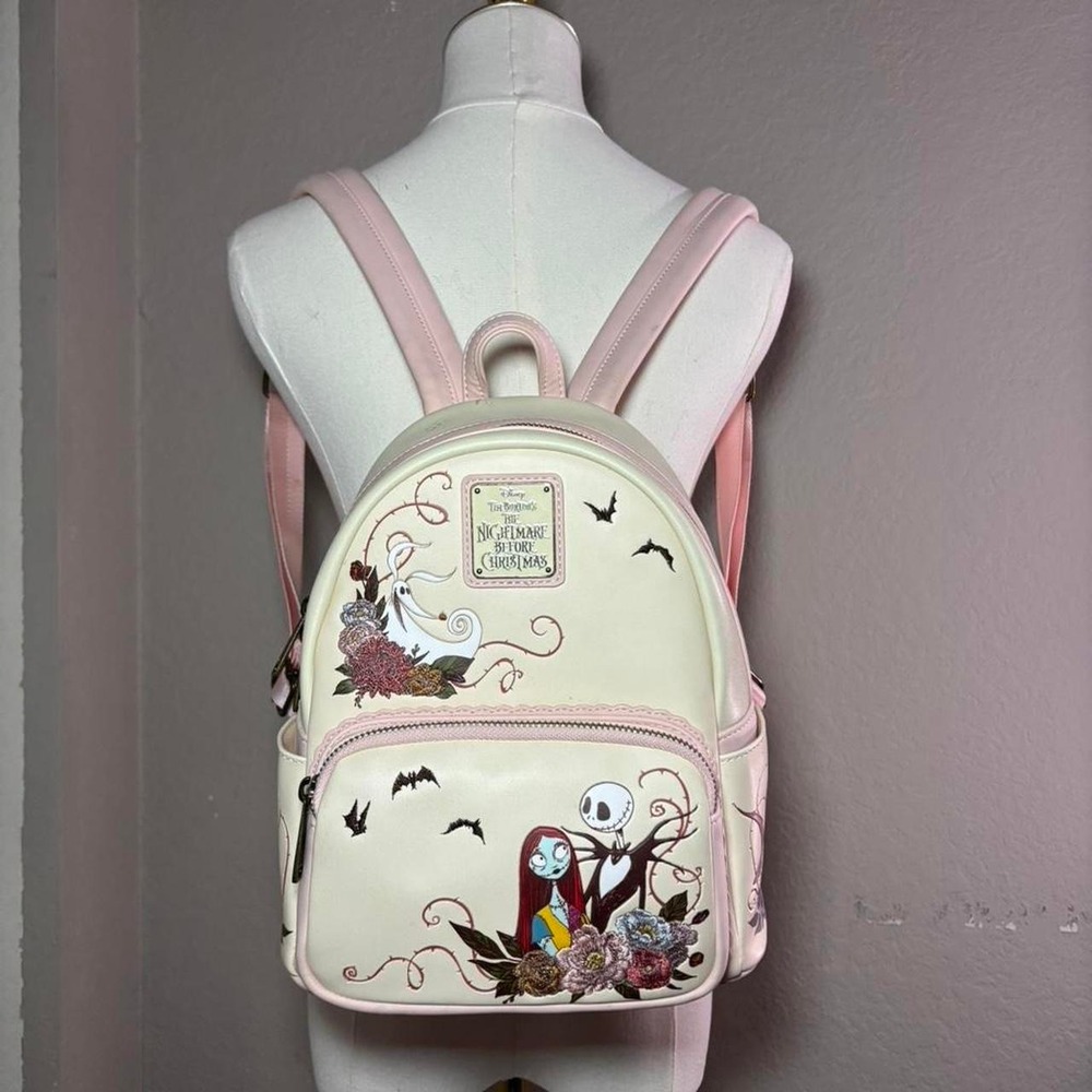 The Nightmare Before Christmas pink backpack